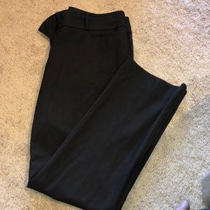 6 petite limited slacks brown